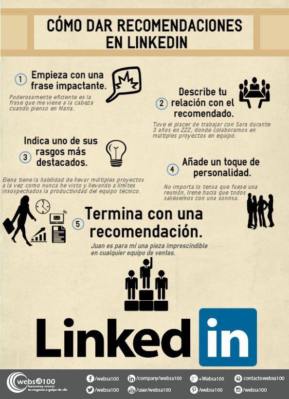 recomendaciones linkedin