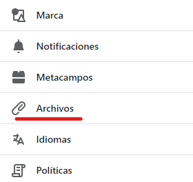 archivos shopify